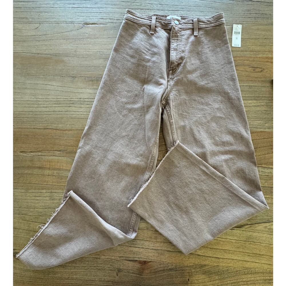 Pistola Penny High-Rise Crop Wide-Leg Jeans - Size 26 - Picture 11 of 12
